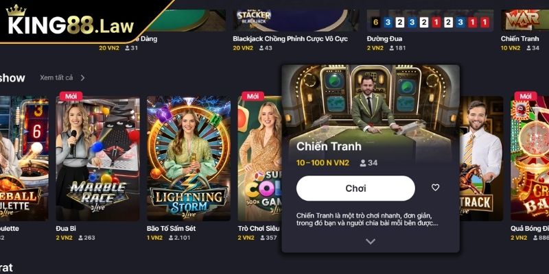 Dạng game thể thao trên EVO trực tuyến  