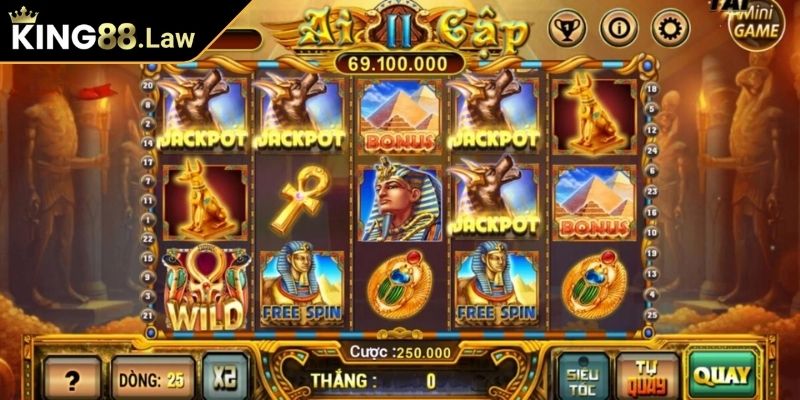 Giới thiệu chi tiết game nổ hũ Nữ Hoàng Ai Cập KING88